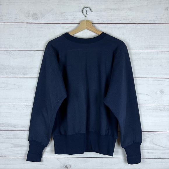 Vintage 1990s University of Akron Champion Reverse Weave Sweatshirt Medium - Picture 2 of 6